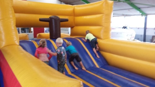 Springkussen Piratenschip 10m